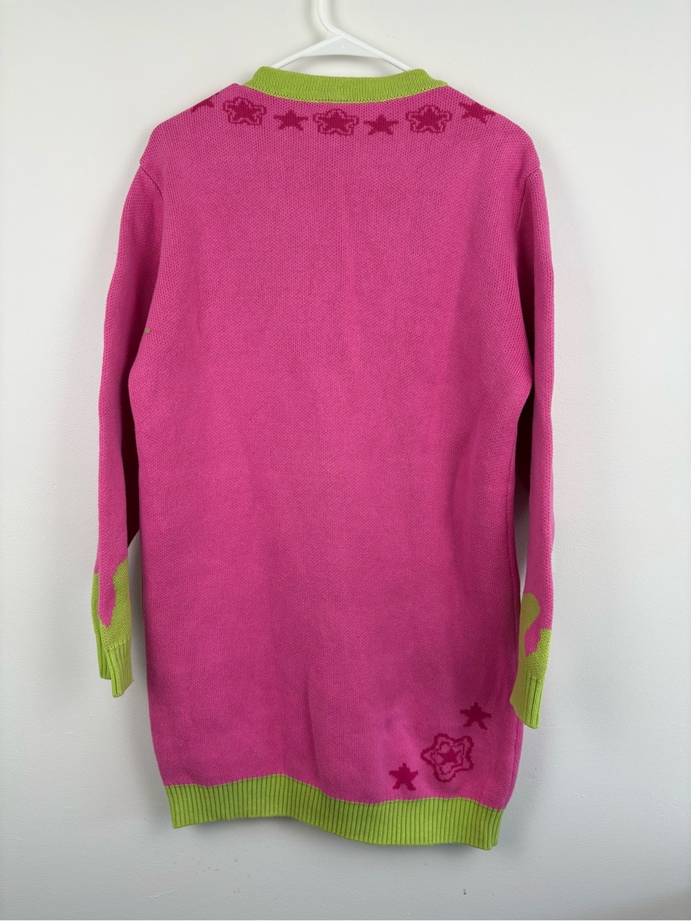 KityCrylics Pink & Green Kawaii Cardigan S/M Kidcore J-Fashion Sold Out Rare - Picture 5 of 10